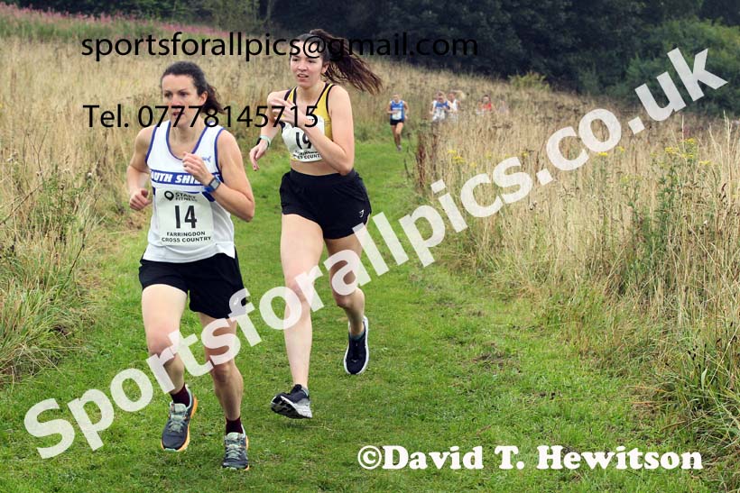 SSenior Womens relay, 2021 Farringdon Open Cross Country, Sunderland . Photo: David T. Hewitson/Sports for All Pics